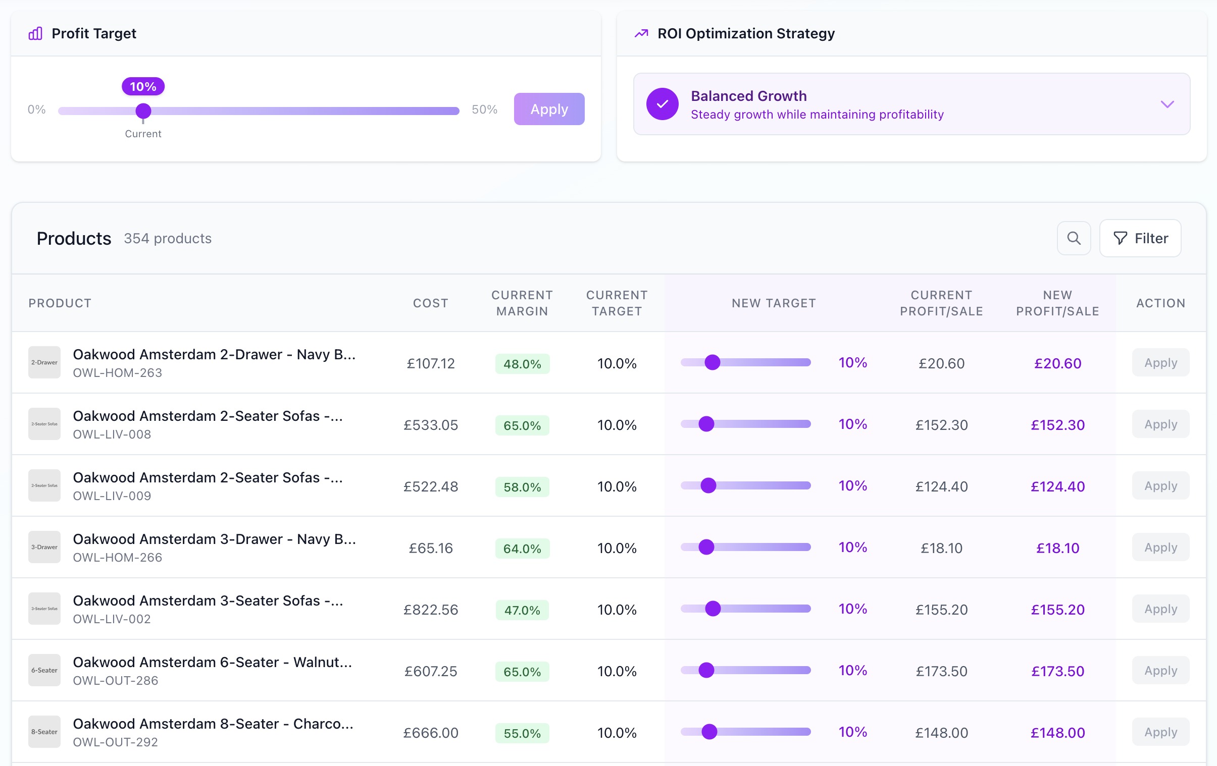 ProfitClarity Bid Engine